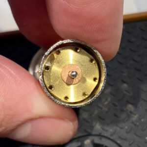 Drive pin holes.